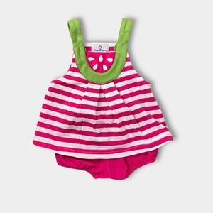 Florence Eiseman Watermelon Dress Set 6 Months